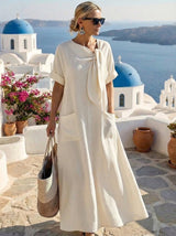 Fleur Vestido elegante con bolsillos