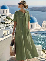 Fleur Vestido elegante con bolsillos