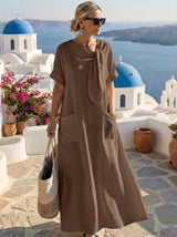 Fleur Vestido elegante con bolsillos