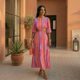 Kiira - Vestido largo Riviera