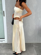Conjunto Falda Midi Ricky de Buttercream