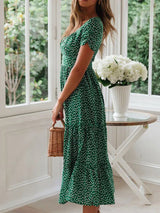 Juliana - Vestido midi con estampado floral