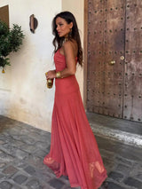 GIORGINA - Long designer dress