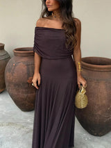 GIORGINA - Long designer dress